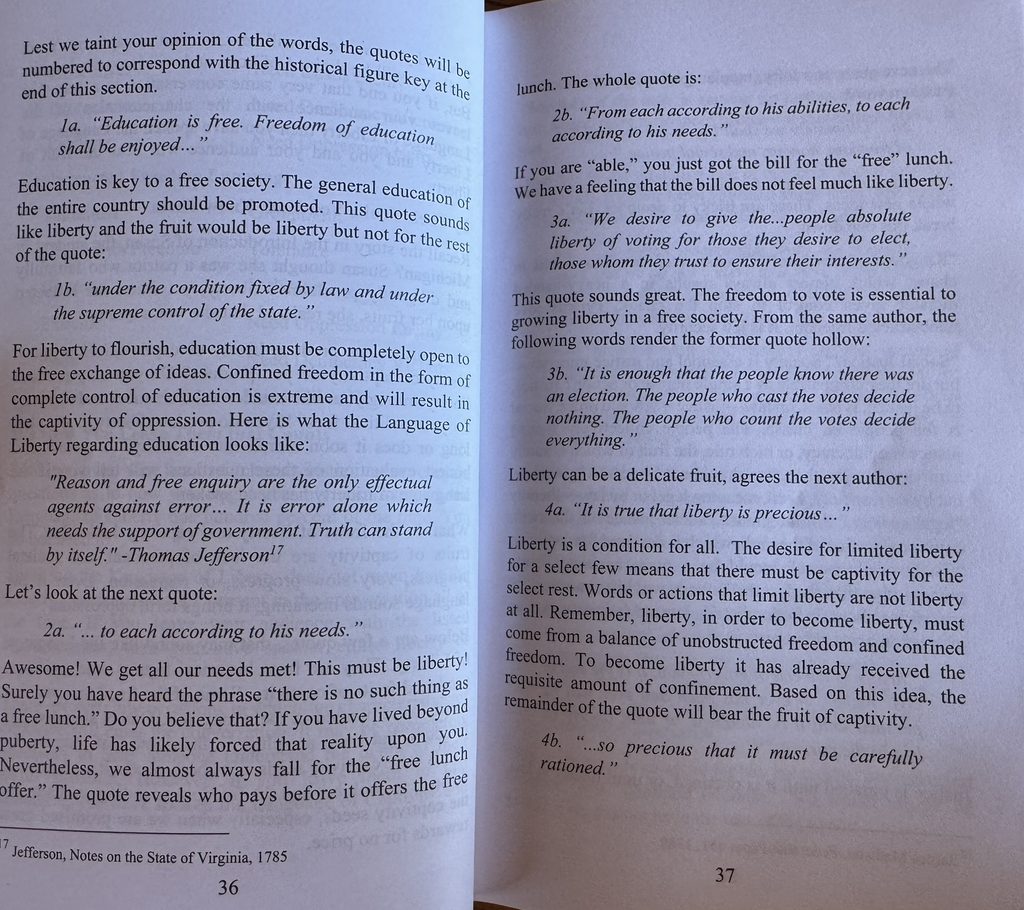 Book pages 36 and 37